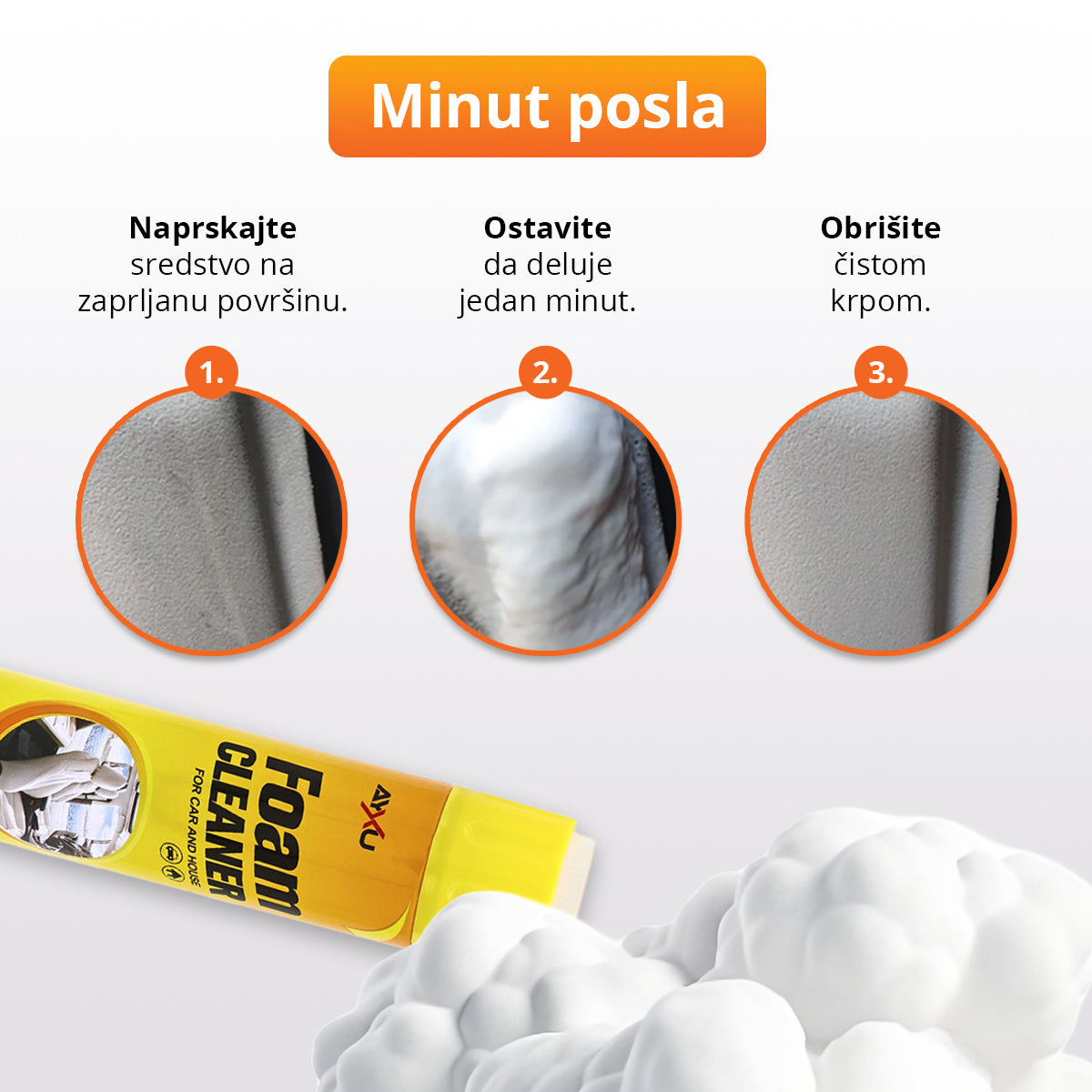 FoamCleaner - Višenamenska aktivna pena za čišćenje