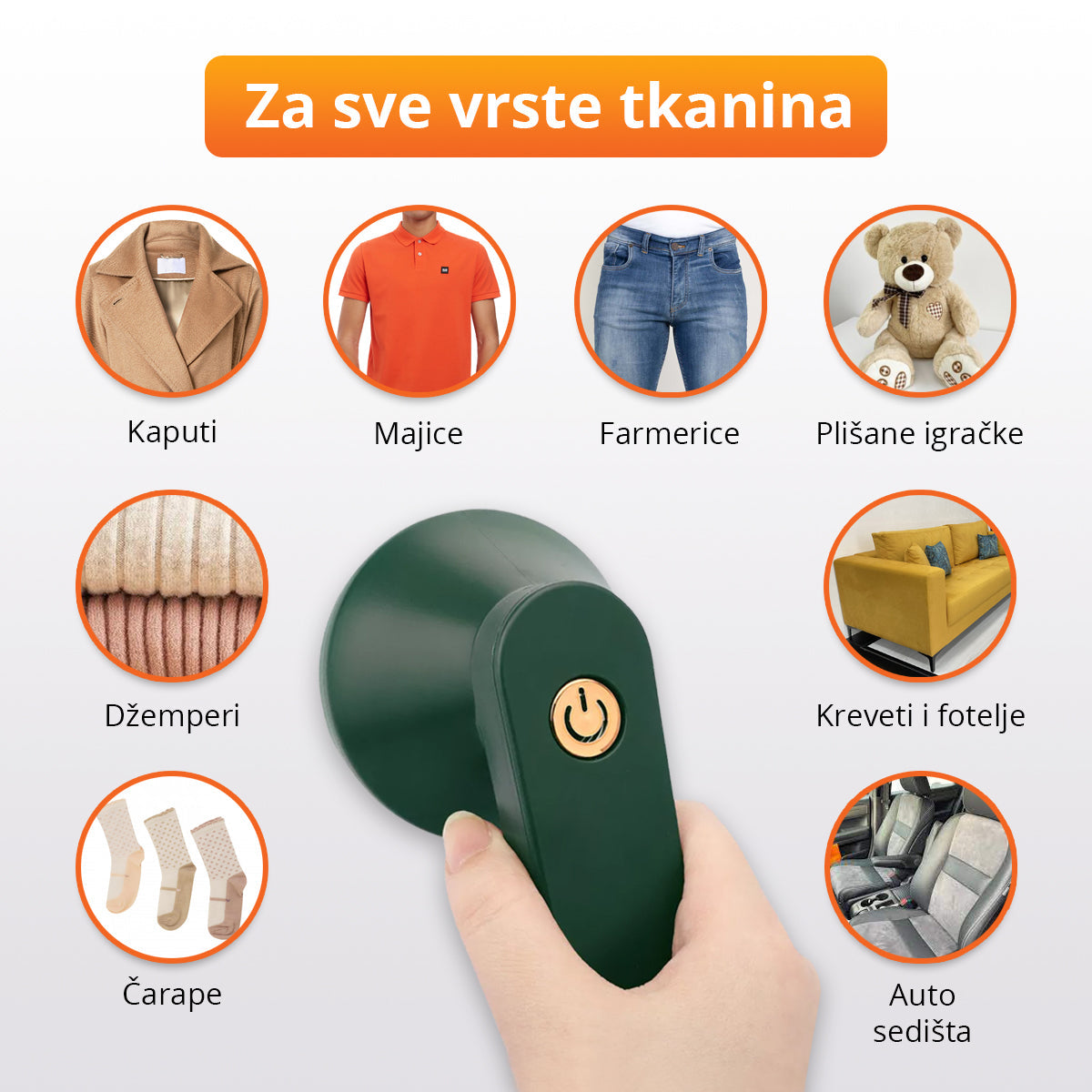 FuzzBuster - Uređaj za uklanjanje ućebanih grudvica sa odeće