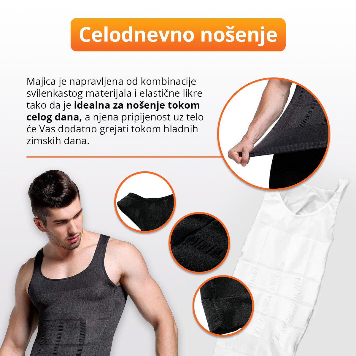 SlimLine - Kompresivna majica za savršen struk