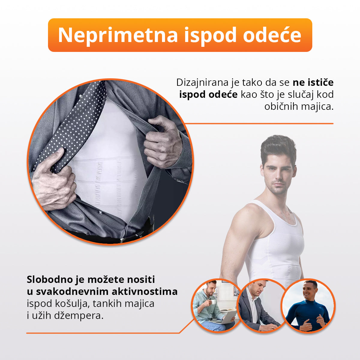 SlimLine - Kompresivna majica za savršen struk