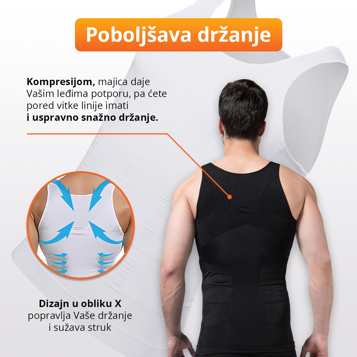 SlimLine - Kompresivna majica za savršen struk