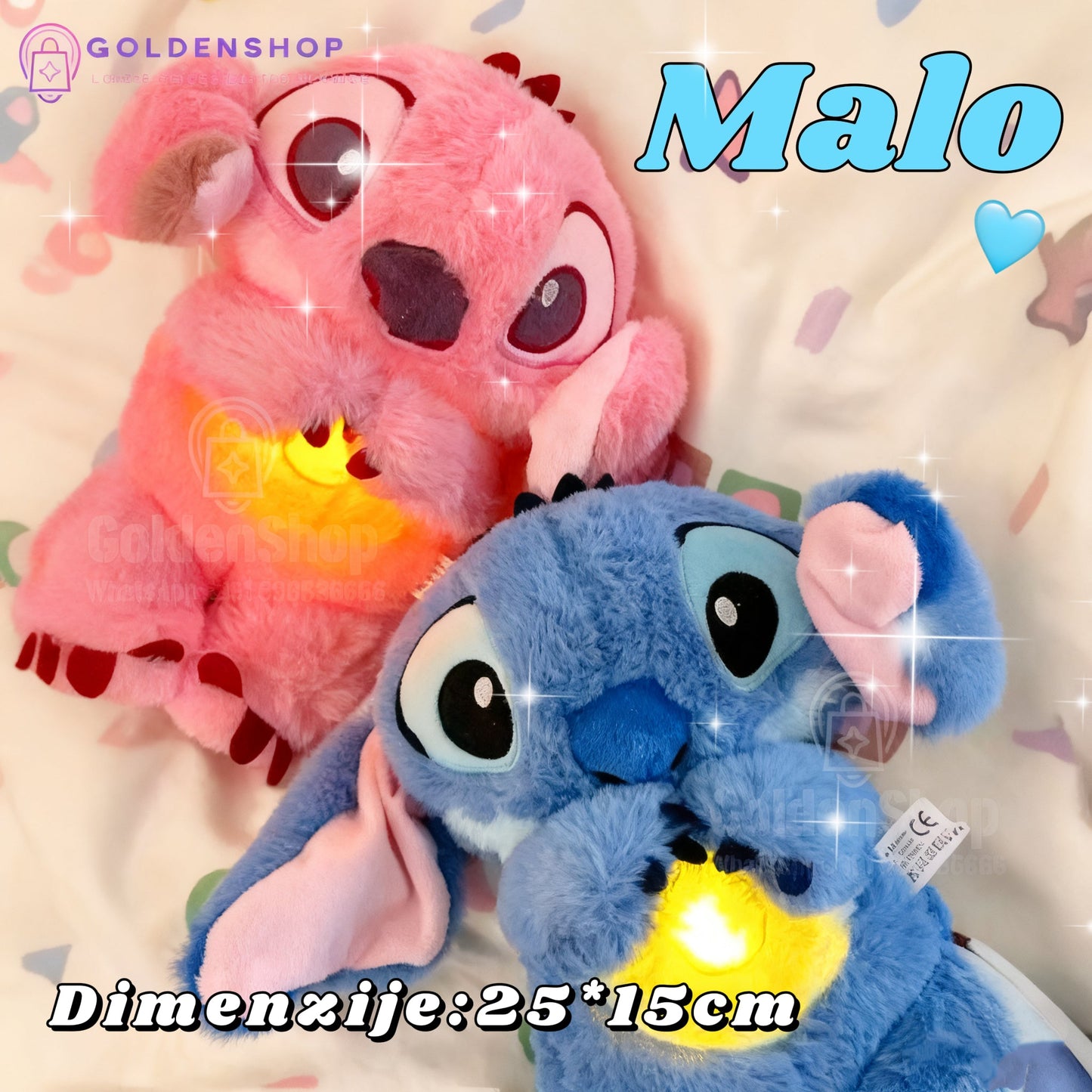 Plišani Stitch koji diše