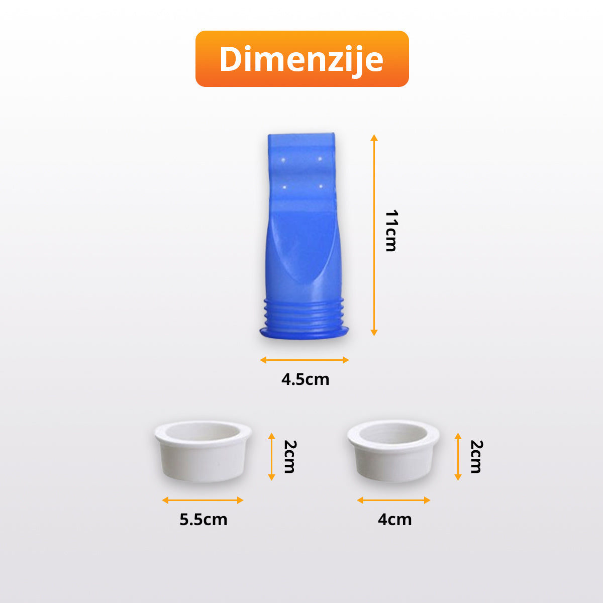 AntiSmell - Filter protiv neprijatnih mirisa iz odvoda (4 komada)