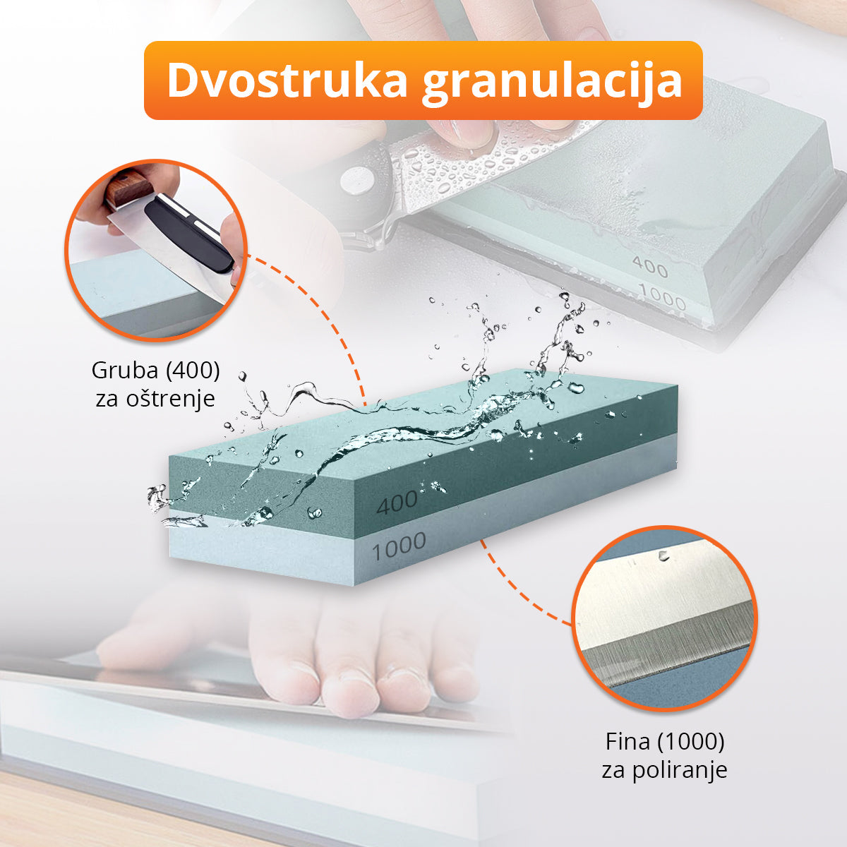 SharpPro - Profesionalni kamen za oštrenje noževa