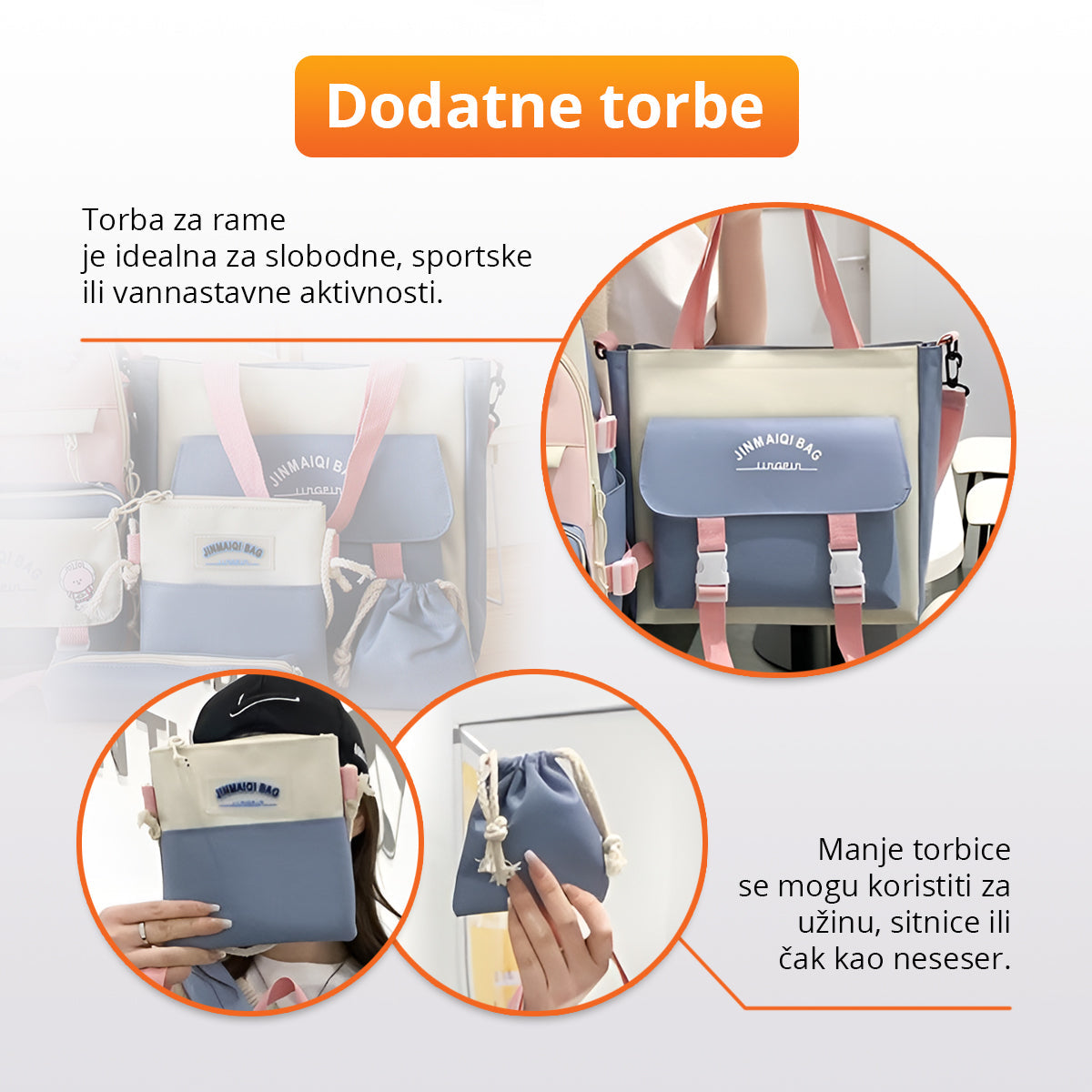 TogoBag - Petodelni set torbi