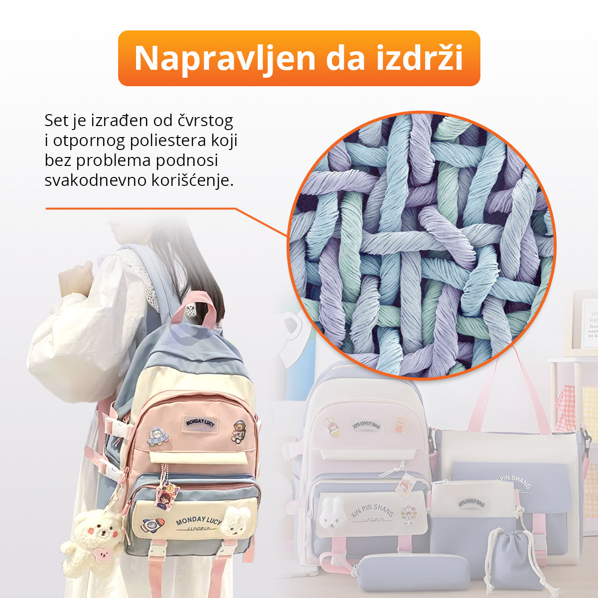 TogoBag - Petodelni set torbi